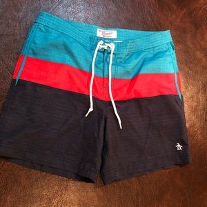 Men’s Original Penguin Swim Trunks never worn
